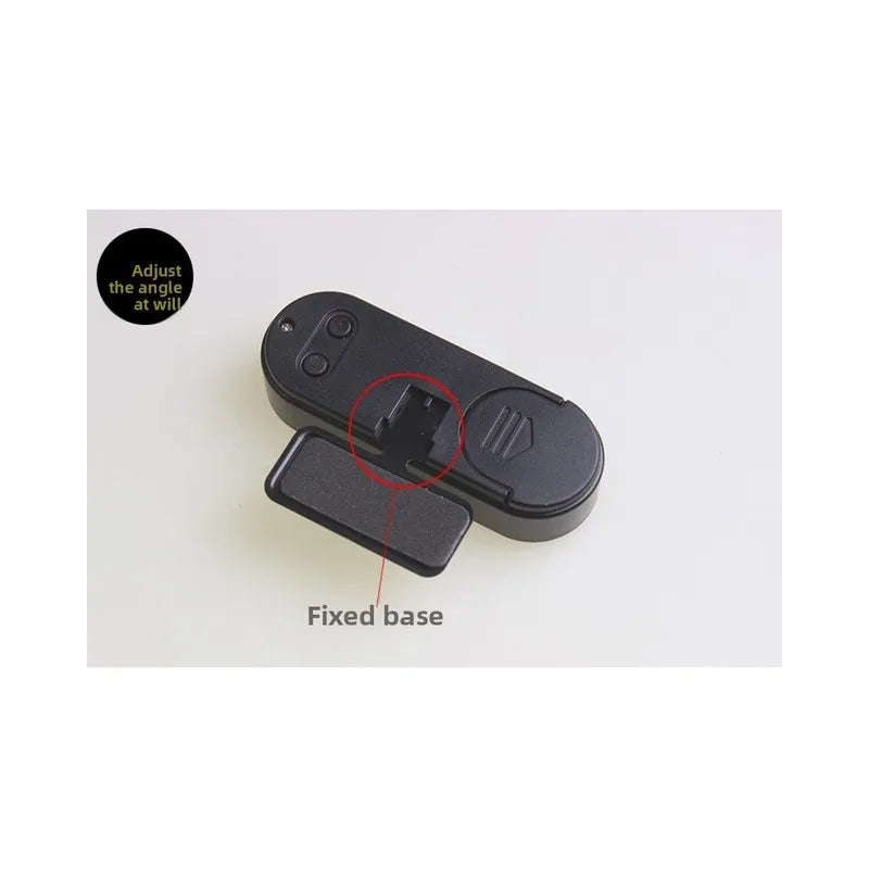 Mini Car Digital Clock LED Backlight Time Temperature Display Adjustable Angle