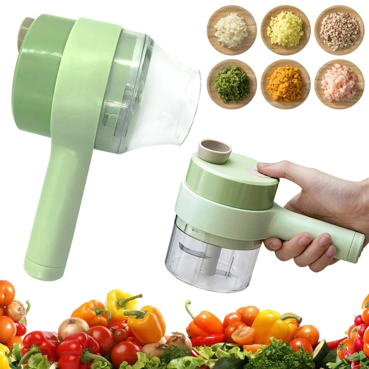 Multifunctional Food Chopper Compact Durable And Easy To Use Kitchen Tool